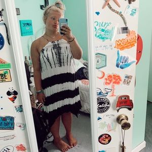 Beach By Exist Halter Tie Dye Dress/ Beach Coverup
